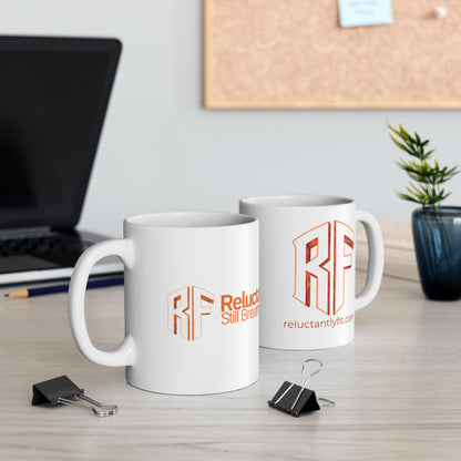 Reluctantly Fit Brew Mug – Still Breathing Edition (Ceramic 11oz, 15oz)