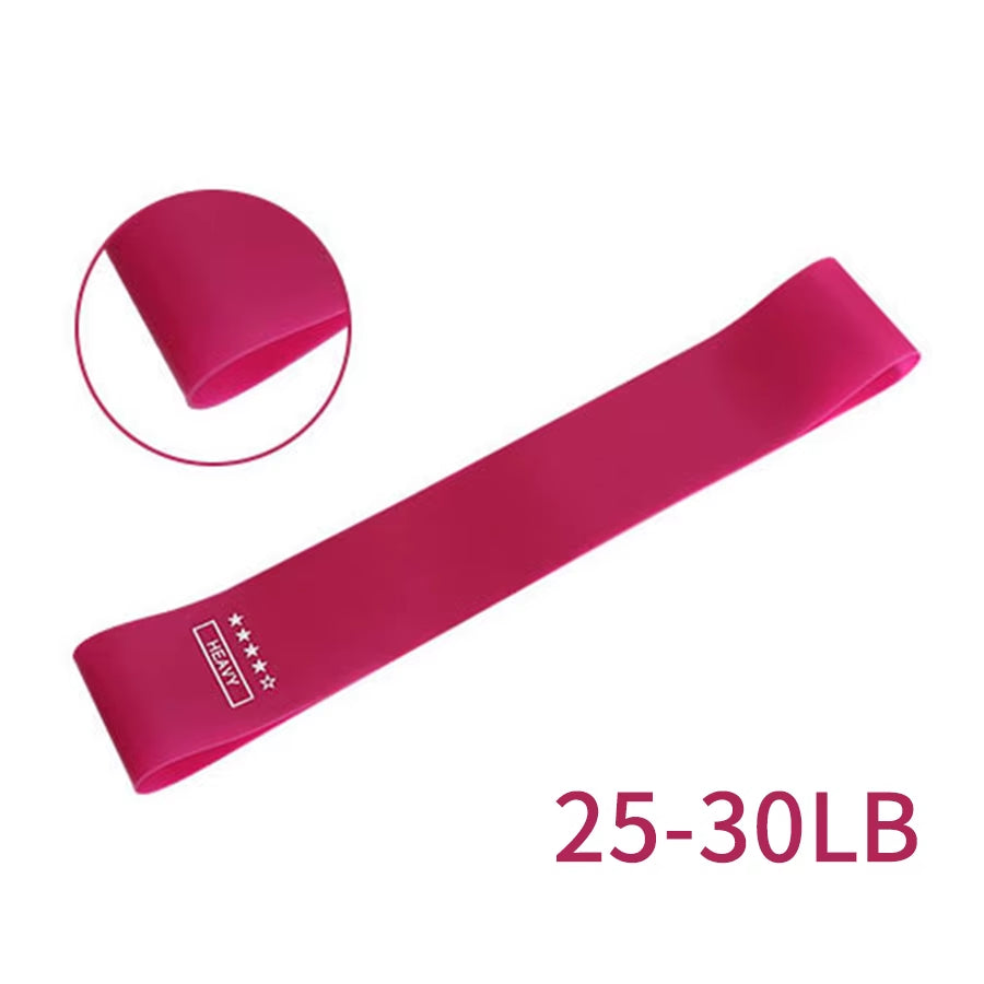 6 Pcs Crossfit Workout Resistance Bands Fitness Elastic Rubber Bands Training Workout Mini Band Gym Home Yoga Strength Equipment