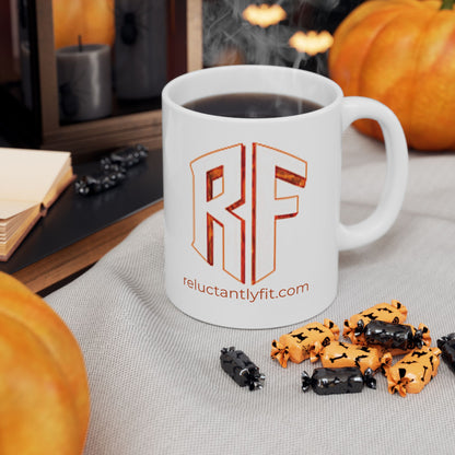 Reluctantly Fit Brew Mug – Still Breathing Edition (Ceramic 11oz, 15oz)
