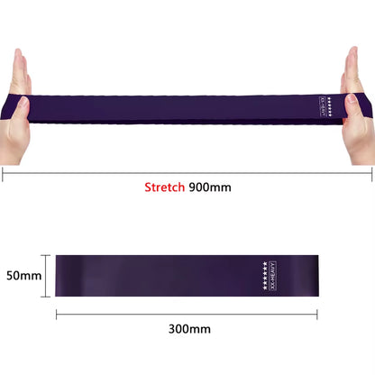 6 Pcs Crossfit Workout Resistance Bands Fitness Elastic Rubber Bands Training Workout Mini Band Gym Home Yoga Strength Equipment
