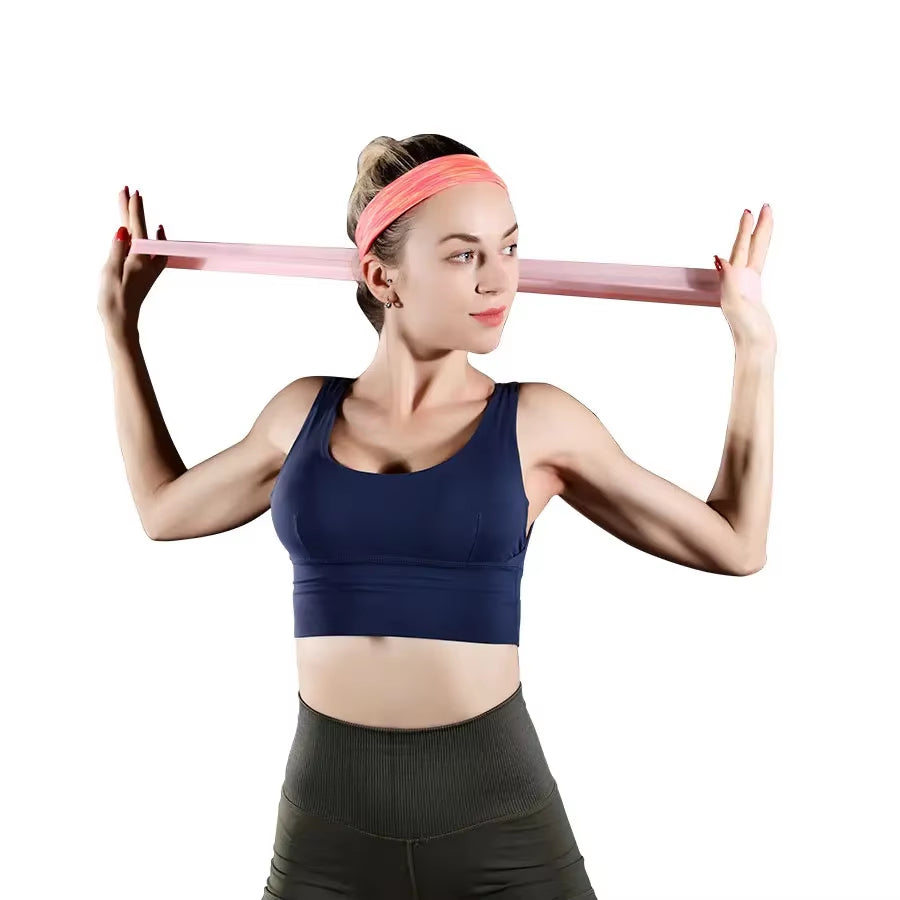 6 Pcs Crossfit Workout Resistance Bands Fitness Elastic Rubber Bands Training Workout Mini Band Gym Home Yoga Strength Equipment
