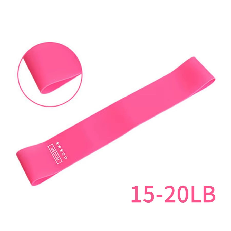 6 Pcs Crossfit Workout Resistance Bands Fitness Elastic Rubber Bands Training Workout Mini Band Gym Home Yoga Strength Equipment